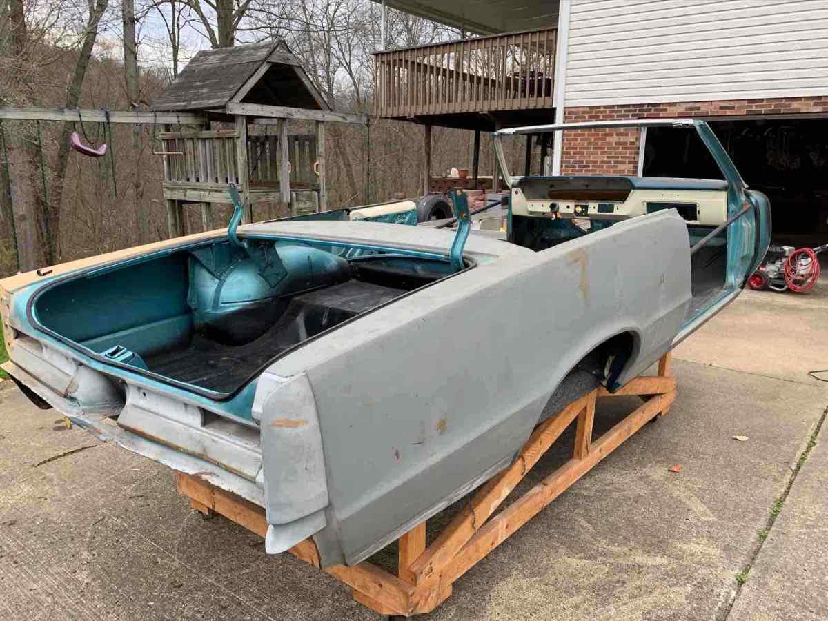 1964 pontiac gto convertible blue rwd manual gto