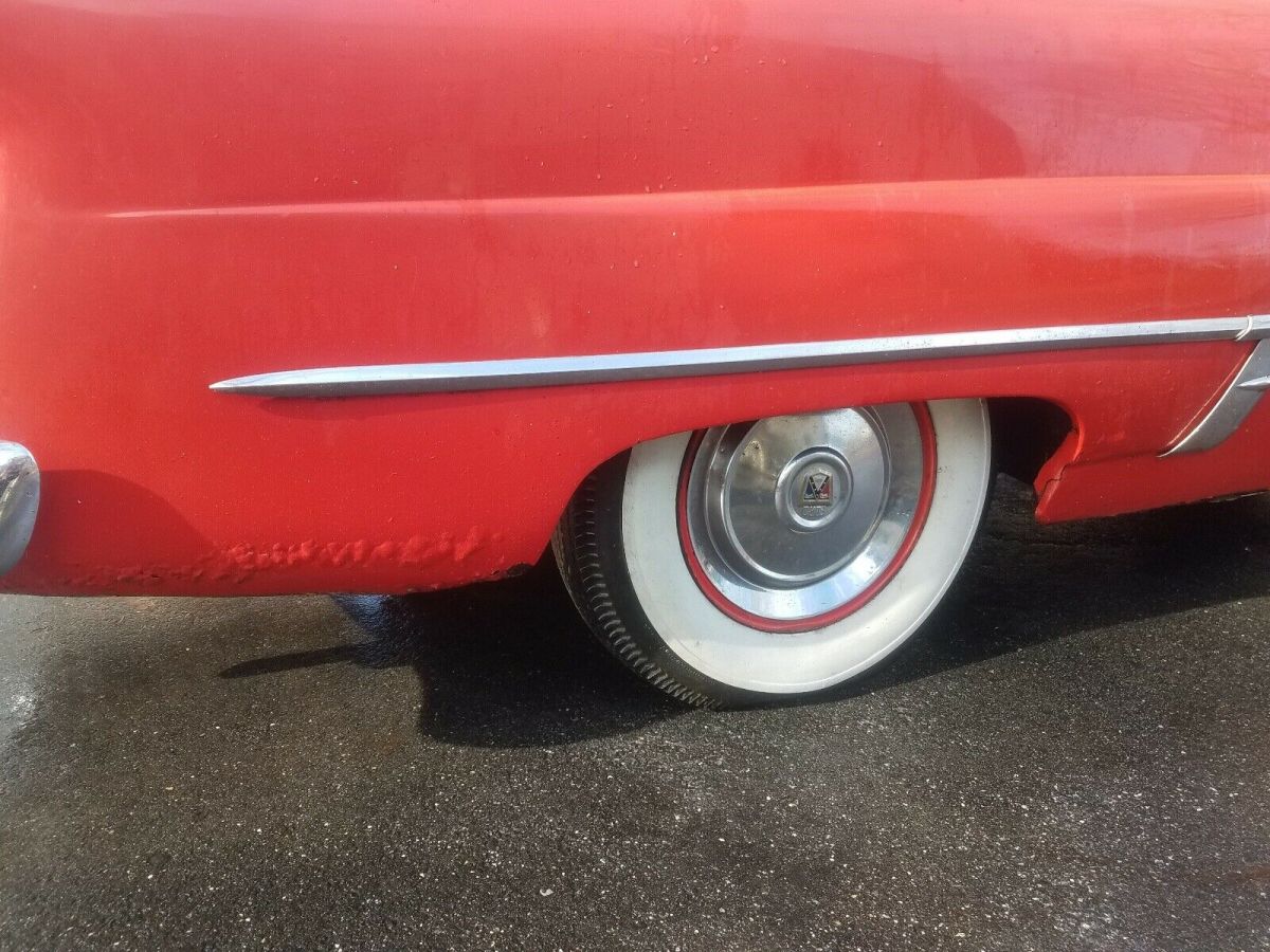 1953 ford sunliner convertible red rwd automatic
