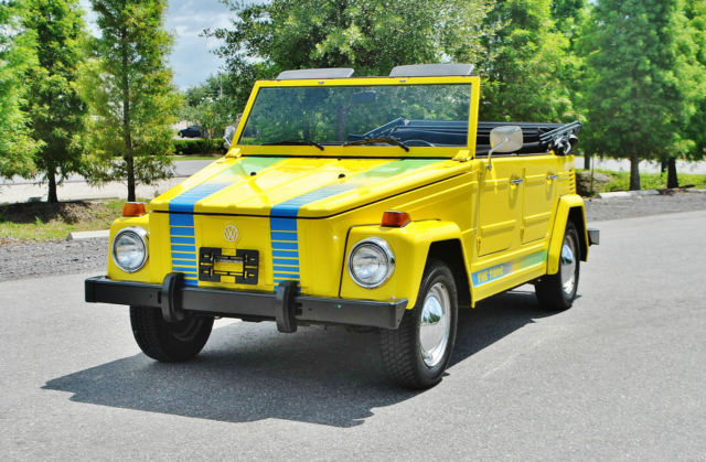 1 of the best you will find 1973 volkswagen thing convertible fully documented