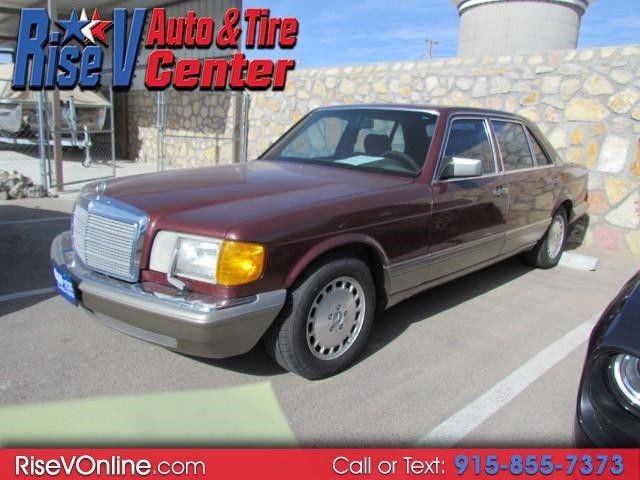 1986 mercedes-benz 420 sel 146607 miles maroon 4.2l v8 sohc 16v automatic