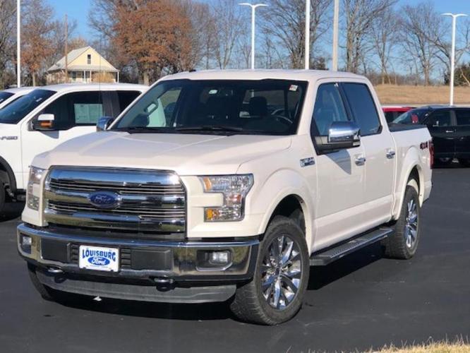 2016 ford f-150 lariat 4x4 lariat 4dr supercrew 5.5 ft. sb for sale in louisburg, kansas