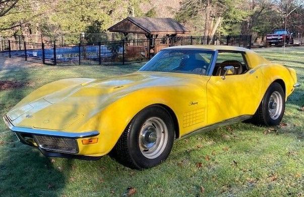 1971 chevrolet corvette sport coupe 454cu