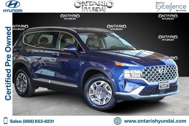 2023 hyundai santa fe hev blue