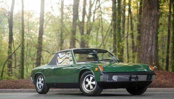1970 porsche 914 extremely original re-painted irish green