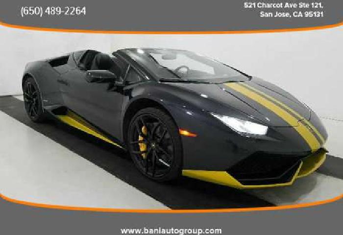 used 2016 lamborghini huracan for sale in san jose, ca
