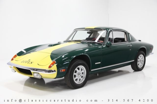 1971 lotus elan plus-2 s coupe - lightweight and sporty rare type 50 classic