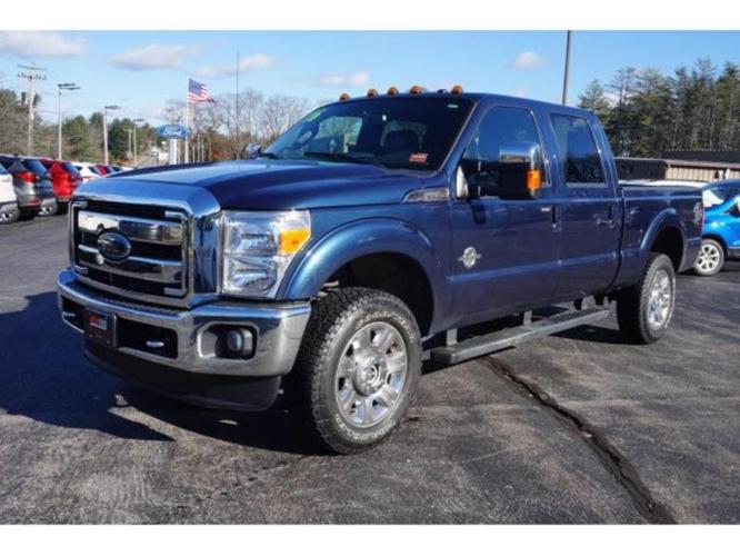 2016 ford f-350 super duty lariat 4x4 lariat 4dr crew cab 6.8 ft. sb srw pickup for sale in westport, maine