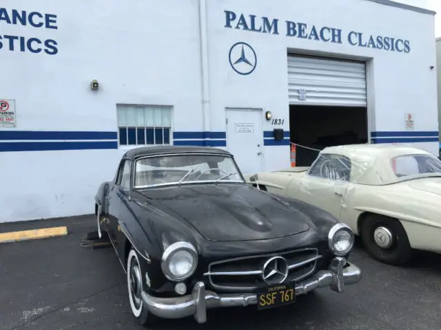 1961 mercedes 190sl barn find