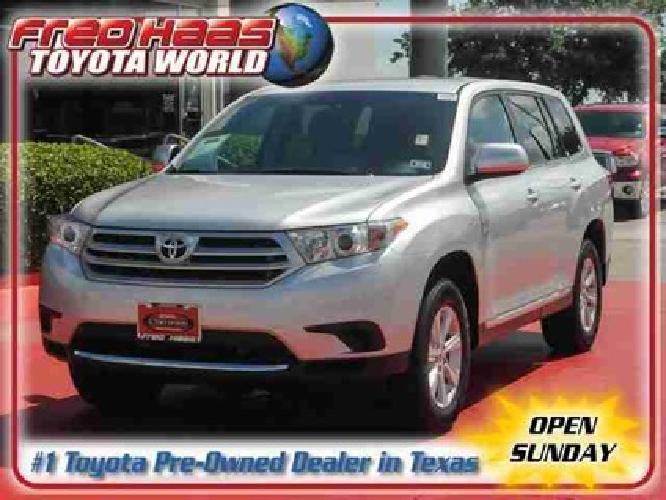 2012 toyota highlander fwd v6 in spring, tx