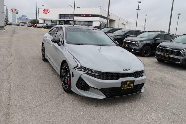 2023 kia k5 gt-line w/ premium pkg, red interior