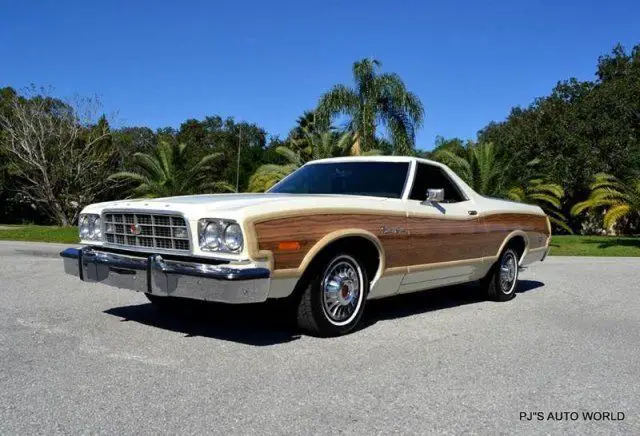 rare ranchero squire one family owned matching 400 v8 automatic only 4,787 built
