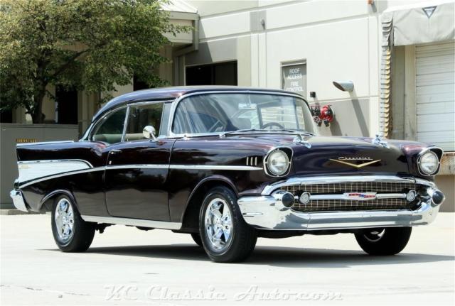 1957 chevrolet bel air beautiful custom with 350 and 4spd