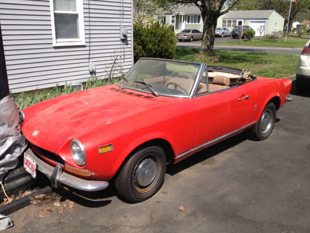 fiat pininfarina spider 2000 1972