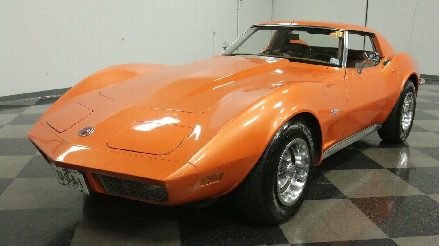 1973 chevrolet corvette 350 v8 l82 4 speed manual 25885 miles