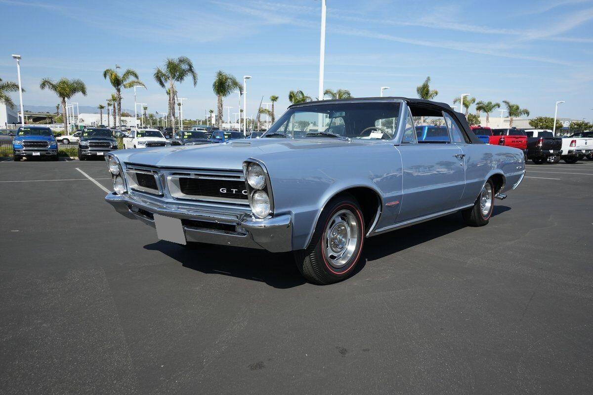 1965 pontiac gto 389 v-8 automatic convertible