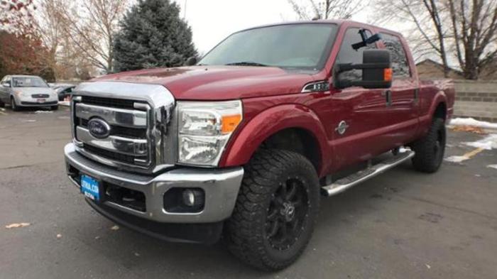 2015 ford f-350 super duty xlt 4x4 xlt 4dr crew cab 8 ft. lb srw pickup for sale in boise, idaho