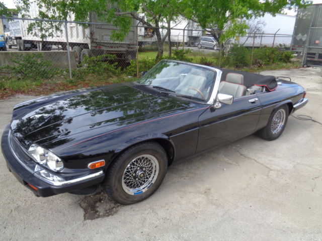 jaguar xjs one owner low miles garaged florida car collectors dream 954-6338901