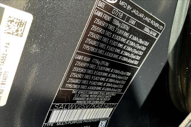 2019 land rover range rover sport hse dynamic