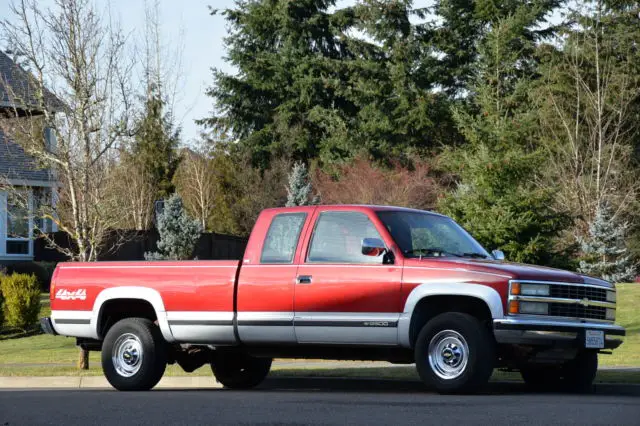 1991 chevrolet silverado ext cab 2500 4x4 with only 81,000 original miles !!!