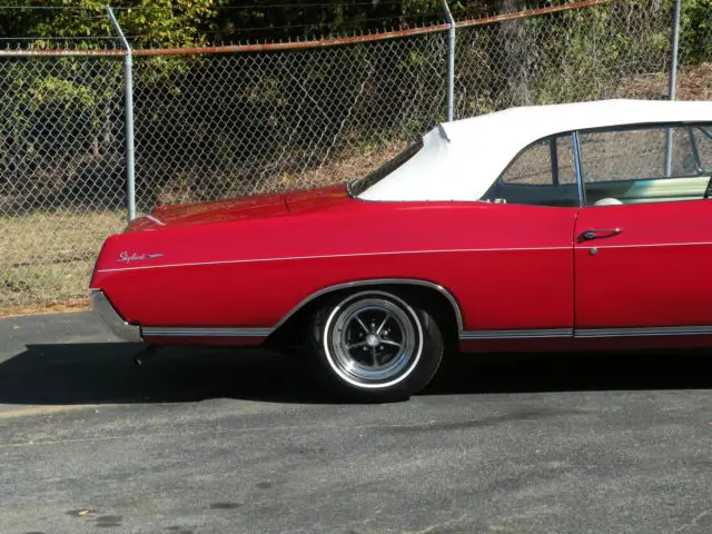 1966 buick skylark convertible, factory v8, auto super nice, body up restoration