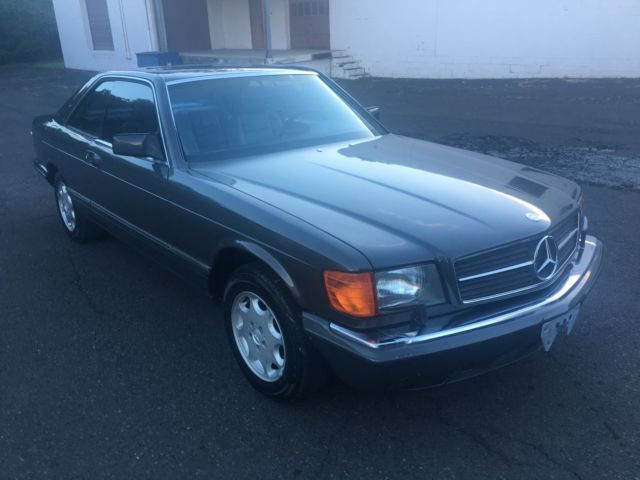 1986 mercedes-benz 560 sec coupe