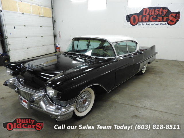 1957 black runs drives body int vgood 365v8 auto!