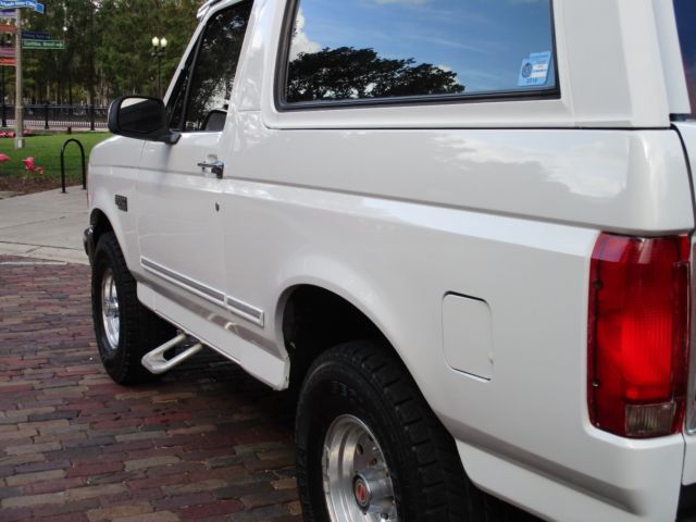 1994 ford bronco 5.8l xlt! only 90k original miles! rust free survivor! leather!