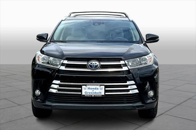 2017 toyota highlander hybrid platinum