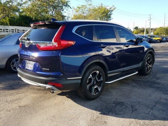 certified 2017 honda cr-v fwd touring hollywood, fl 33021 for sale in pembroke park, florida