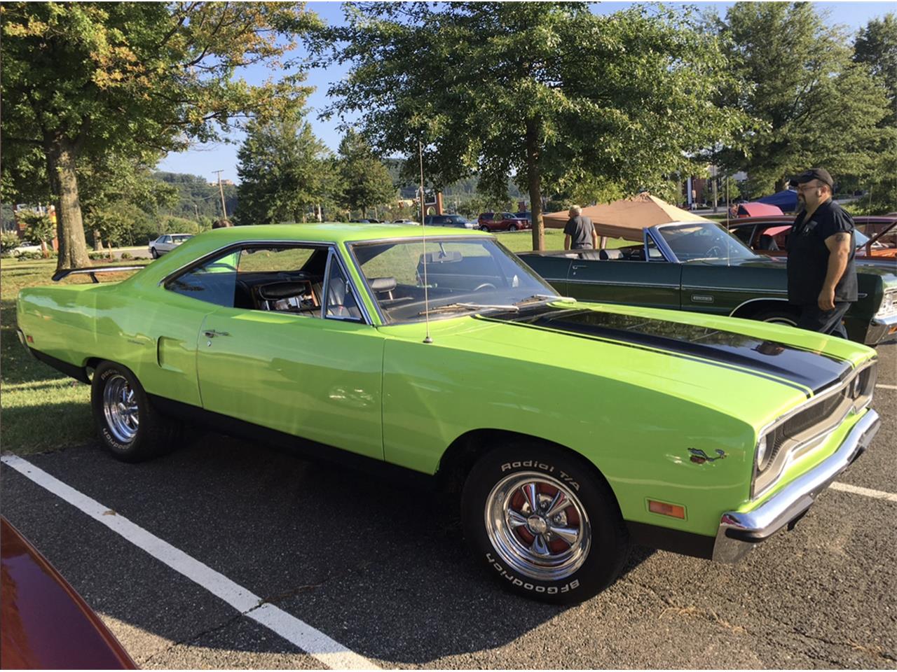 plymouth road runner neon green/black str