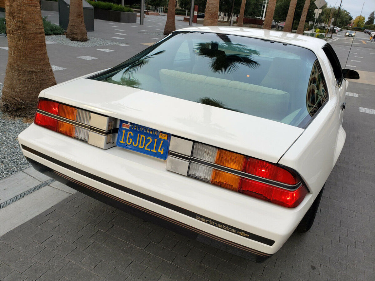 immaculate 1983 chevrolet camaro berlinetta! 89k miles! no reserve calif. car!