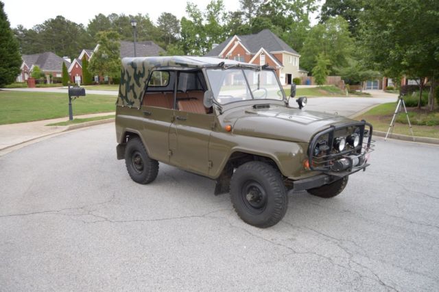 russian soviet ussr 1989 uaz-469 (not: lada niva volga gaz vaz zaz willys)