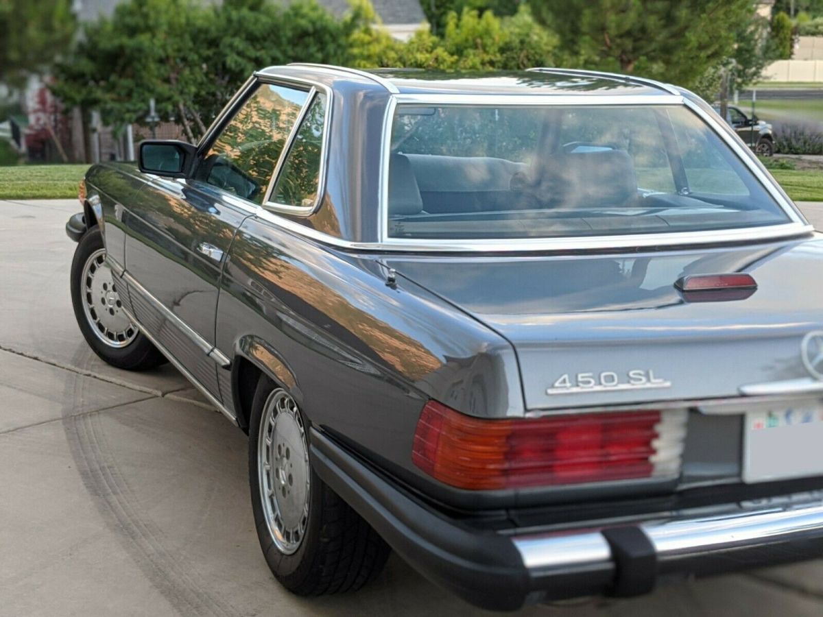 1980 mercedes 450sl convertible/hardtop 2-dr roadster