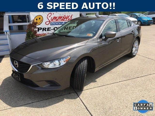 certified 2017 mazda mazda6 touring parkersburg, wv 26101 for sale in parkersburg, west virginia