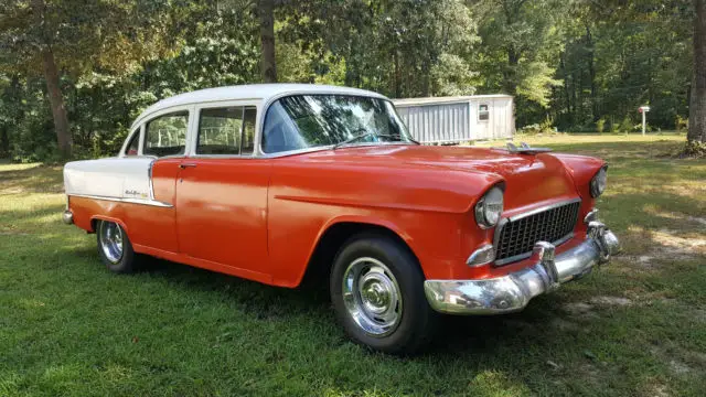 1955 chevrolet 210 bel air sedan 350 / manual trans
