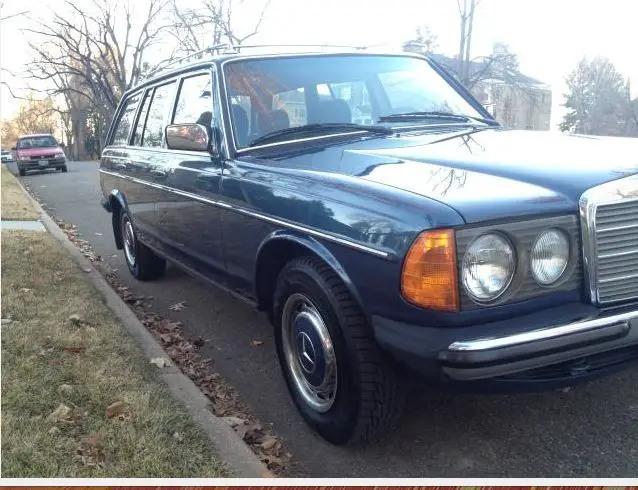 1983 w123 mercedes 300td turbo diesel wagon 300d 300cd serviced low 117k miles