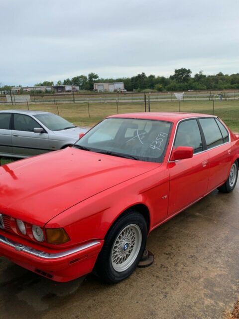 1990 bmw 750il project/parts car, runs. no reserve