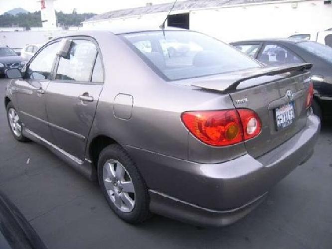 2004 toyota corolla s...one owner in san rafael, ca