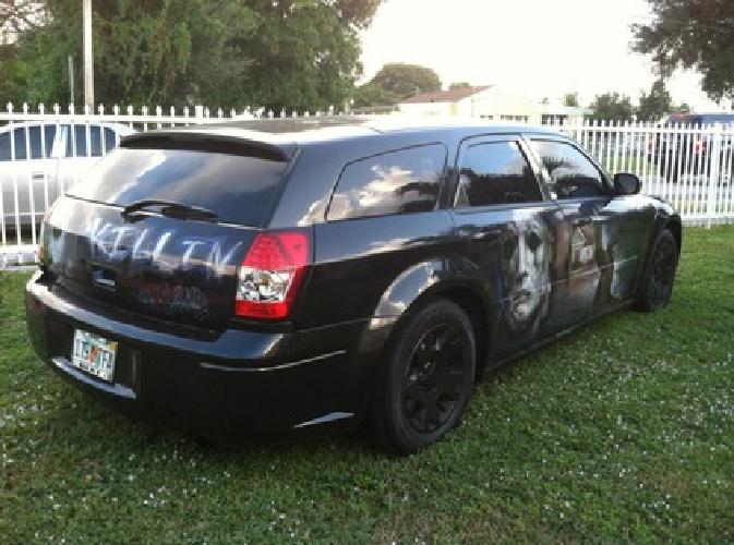 2006 dodge magnum se sport wagon with dvd system and clifford alarm in miami, fl