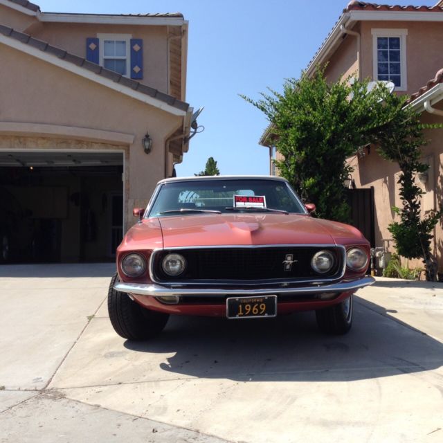 1969 ford mustang convertable 351 windsor