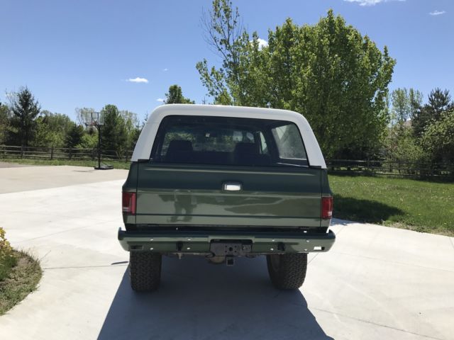 1985 chevy blazer diesel only 38,000 miles
