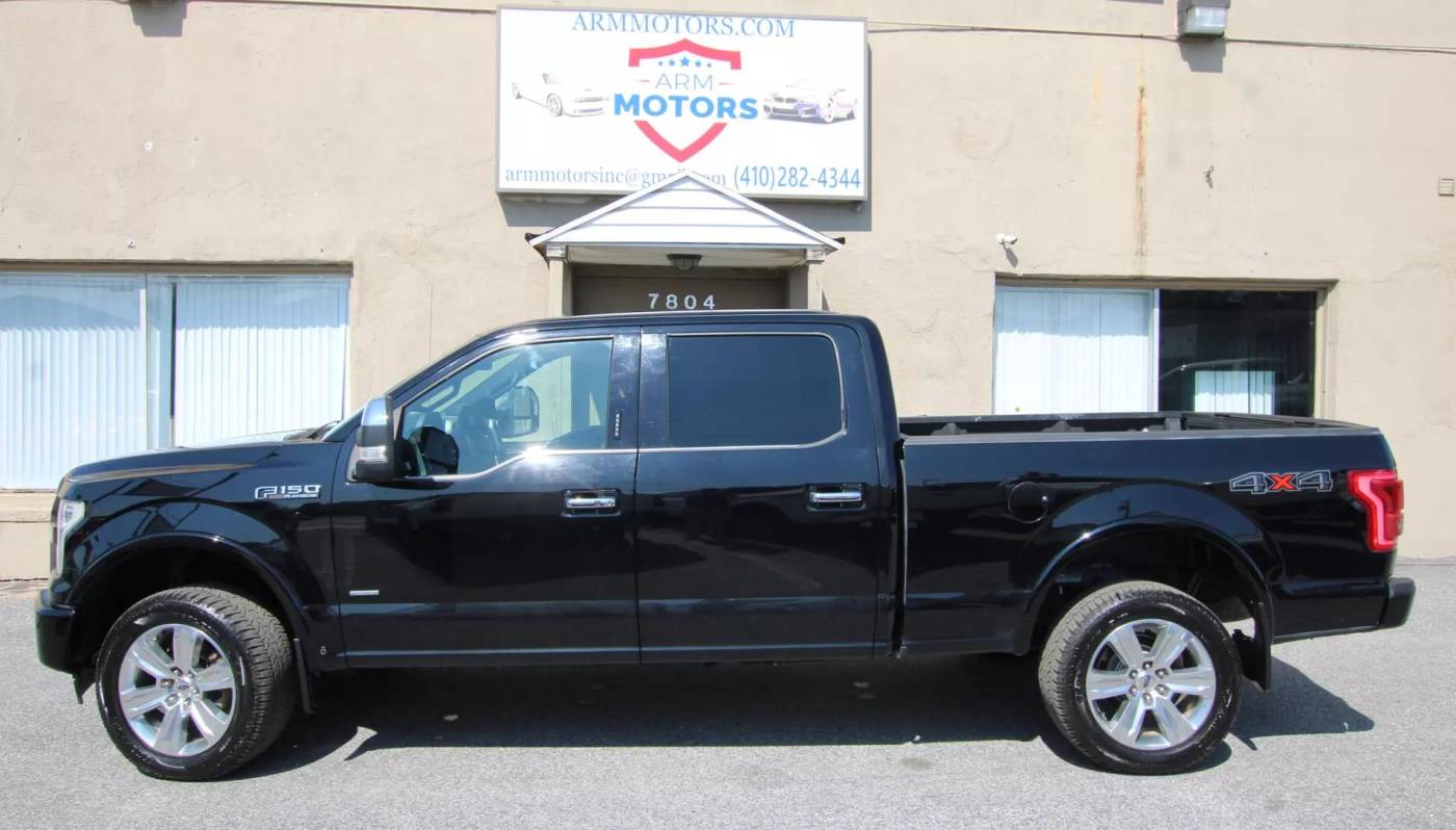 2017 ford f-150 platinum