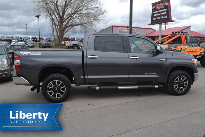 2014 toyota tundra limited 4x4 limited 4dr crewmax cab pickup sb (5.7l v8 ffv for sale in jolly acres, south dakota