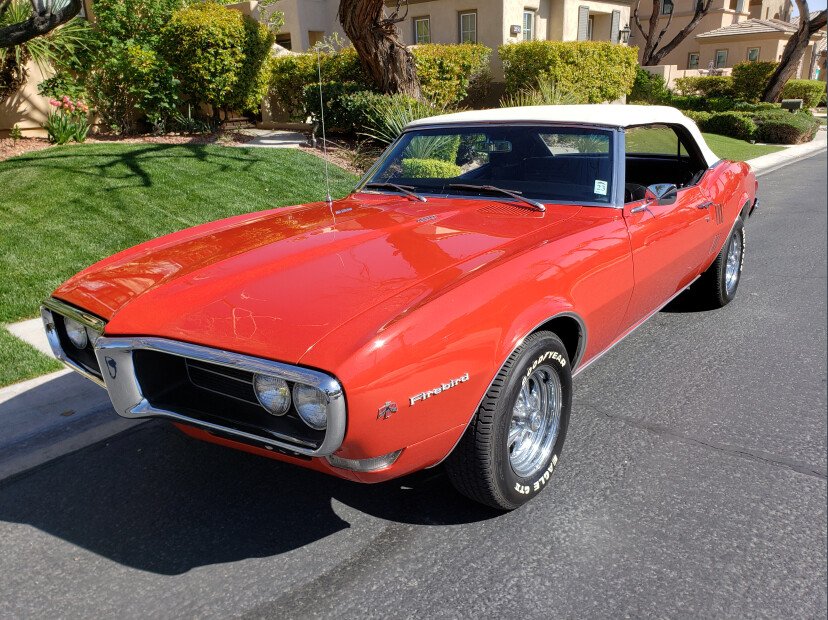 1968 pontiac firebird convertible