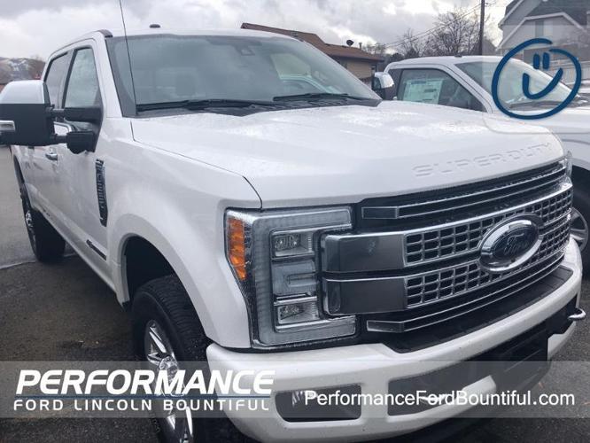 2017 ford f-350 super duty platinum 4x4 platinum 4dr crew cab 8 ft. lb srw pickup for sale in bountiful, utah