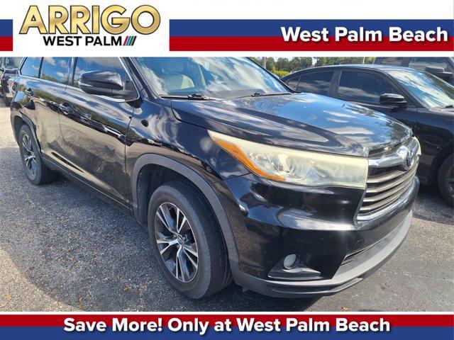 2016 toyota highlander xle