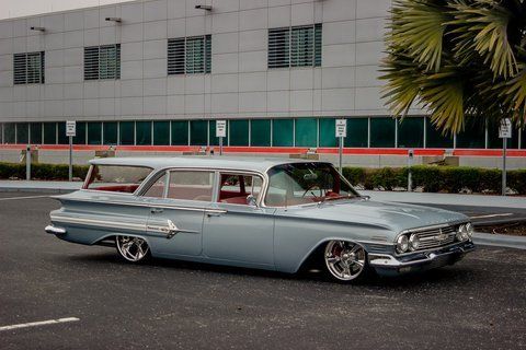 1960 chevrolet nomad, impala, bel air, parkwood, 4 door wagon very rare!