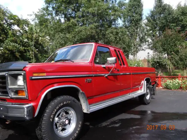 1986 ford f-250 xl 4x4 **rust free**