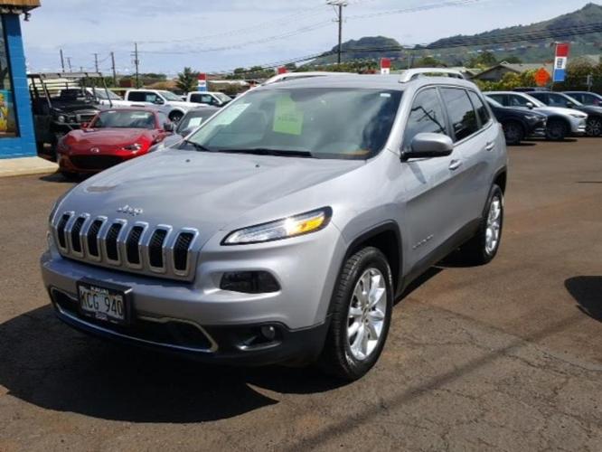 2016 jeep cherokee limited 4x4 limited 4dr suv for sale in lihue, hawaii