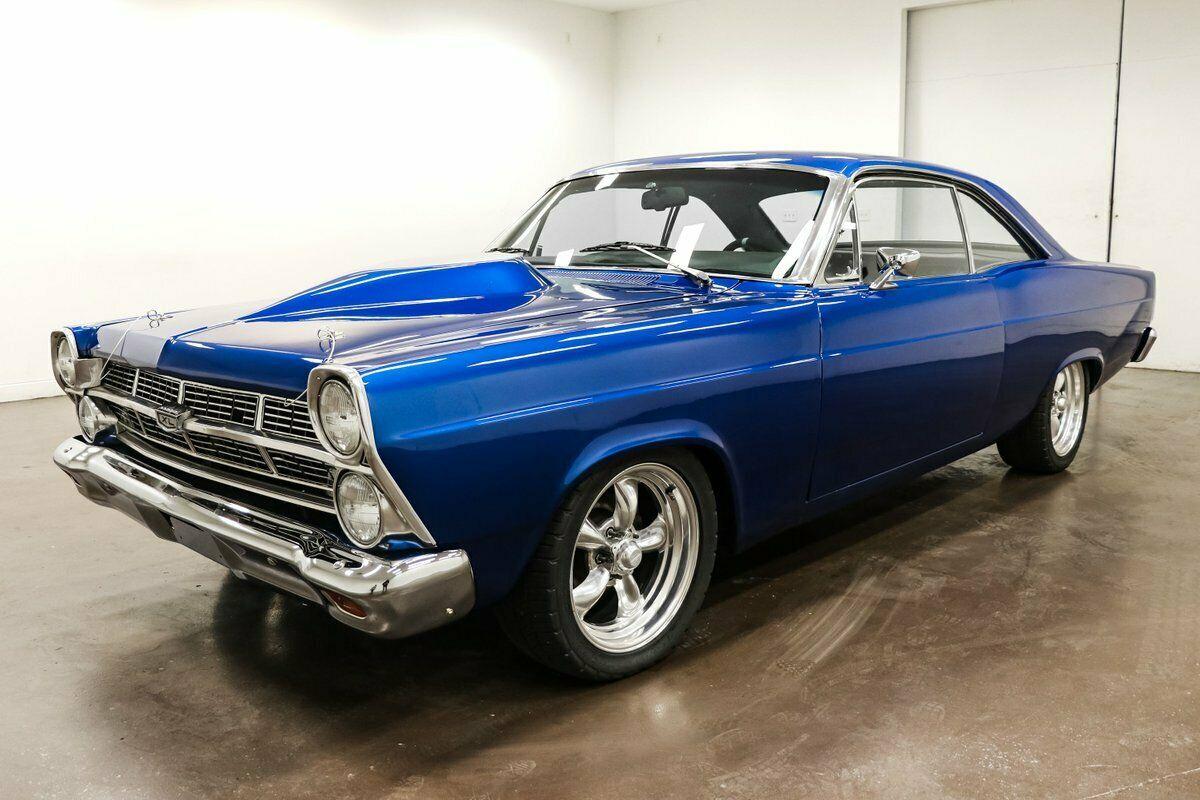 1967 ford fairlane 500 xl 101 miles blue coupe